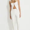 Pants | Online Exclusives-Dynamite Front Seam Bootcut Pants White