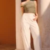 Pants-Dynamite Gia Cargo Parachute Pants White