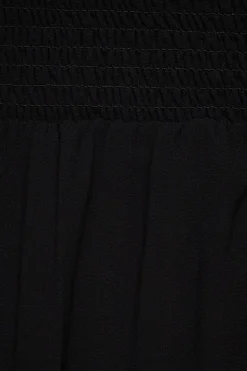 Blouses & Tops | Blouses & Tops-Dynamite Halter Flyaway Top Black