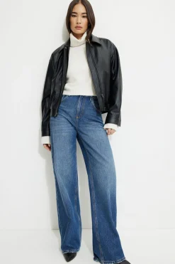 Sweaters & Cardigans | Sweaters-Dynamite Heavenlyarn™ Cropped Turtleneck Sweater White