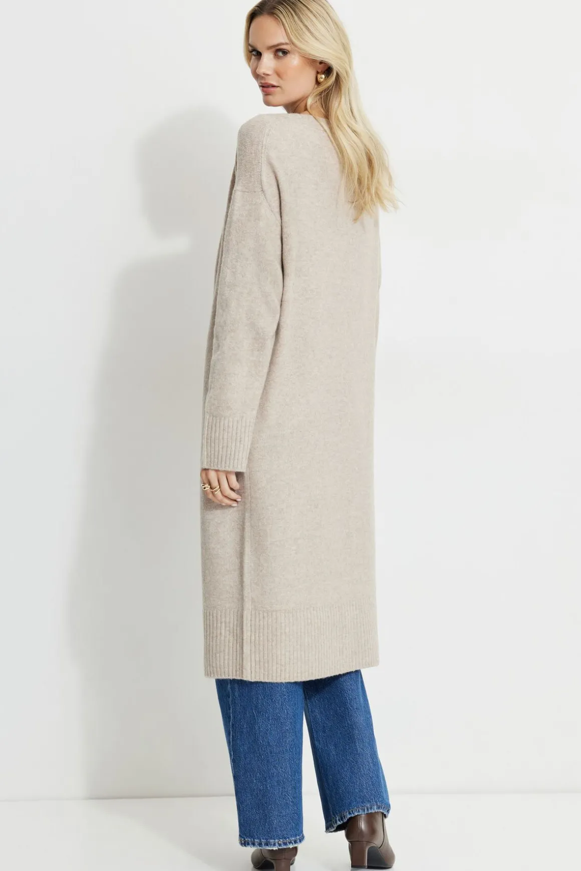 Sweaters & Cardigans | Online Exclusives-Dynamite Heavenlyarn™ Duster Cardigan Brown