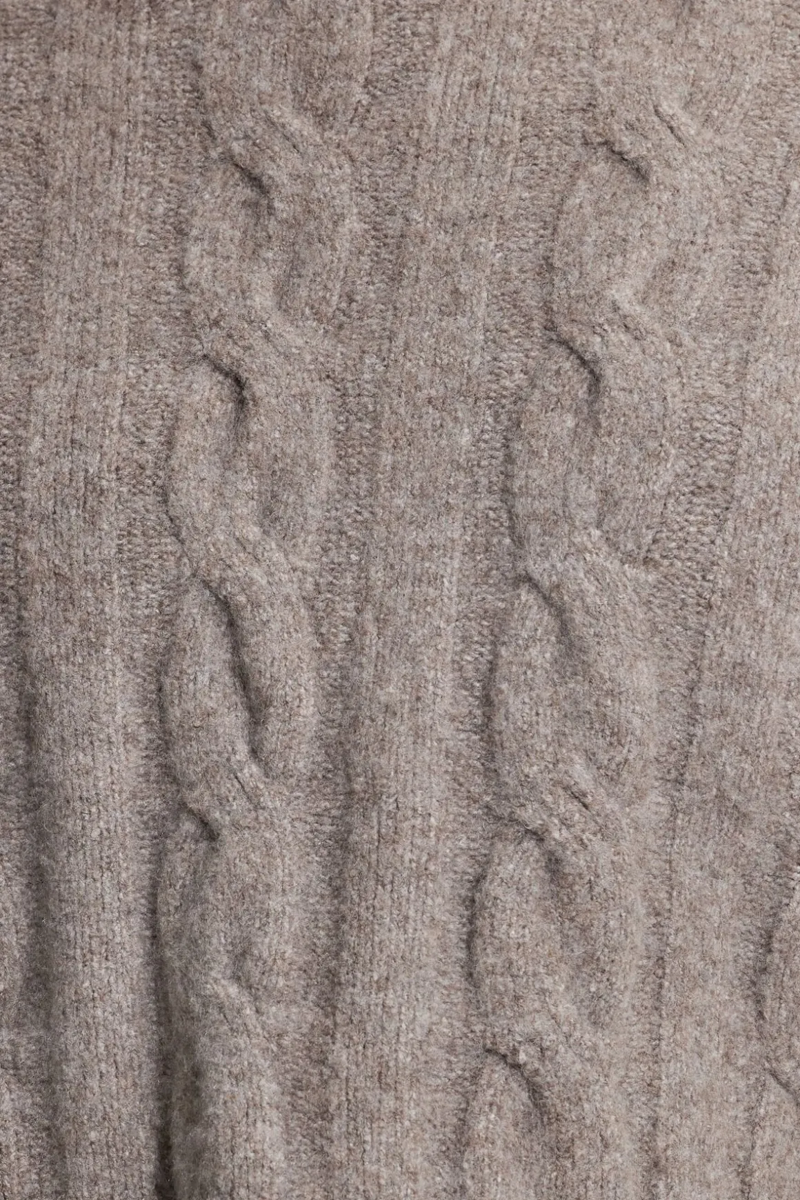 Sweaters & Cardigans | Sweaters-Dynamite Heavenlyarn™ Luana Cable Knit Sweater Brown