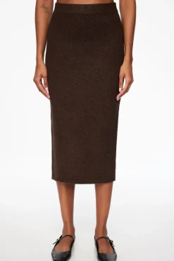 Skirts & Skorts | Skirts-Dynamite Heavenlyarn™ Midi Skirt Brown