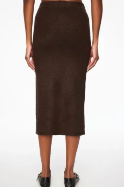 Skirts & Skorts | Skirts-Dynamite Heavenlyarn™ Midi Skirt Brown
