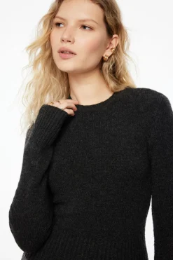 Sweaters & Cardigans | Sweaters-Dynamite Heavenlyarn™ Spongy Bodycon Sweater Gray