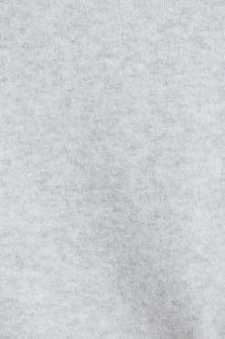 Sweaters & Cardigans | Sweaters-Dynamite Heavenlyarn™ V-Neck Sweater Grey