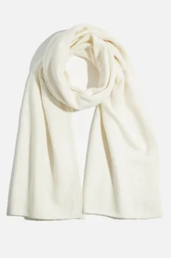 Cold Weather-Dynamite Heavenlyarn™ Wide Scarf White