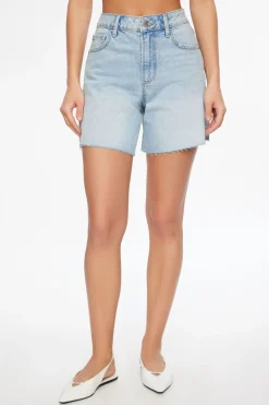 Jeans & Denim | Shorts-Dynamite Heidi A-Line Denim Shorts Blue