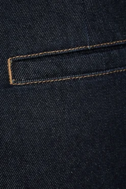Jeans & Denim-Dynamite Heidi Wide Leg Cropped Jeans Blue