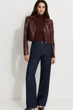 Jeans & Denim-Dynamite Heidi Wide Leg Jeans Blue