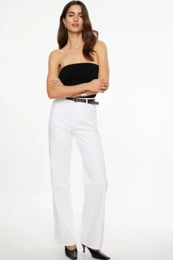 Jeans & Denim-Dynamite Heidi Wide Leg Jeans White