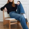 Jeans & Denim | Bestsellers-Dynamite Heidi Wide Leg Jeans Blue