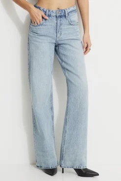Jeans & Denim | Bestsellers-Dynamite Heidi Wide Leg Jeans Blue