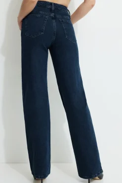 Jeans & Denim-Dynamite Heidi Wide Leg Jeans Blue