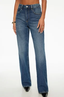 Jeans & Denim | Bestsellers-Dynamite Heidi Wide Leg Jeans Blue