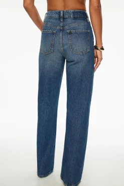 Jeans & Denim | Bestsellers-Dynamite Heidi Wide Leg Jeans Blue