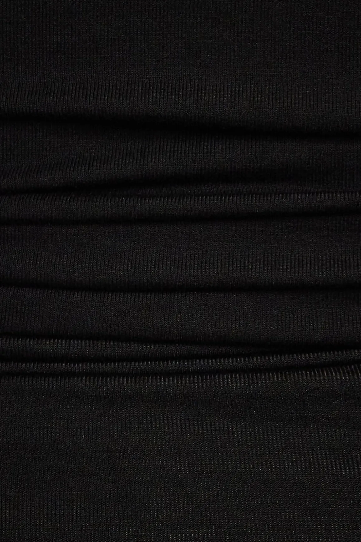 Tees & Tanks | Tees & Tanks-Dynamite High Cowl Neck Top Black
