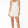Shorts | Shorts-Dynamite High Waisted Pleated Shorts White