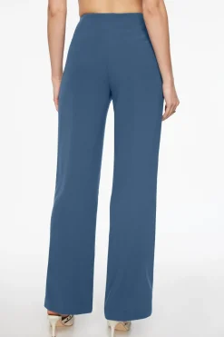 Pants | Wide Leg Pants-Dynamite High Waisted Wide Leg Pants Blue