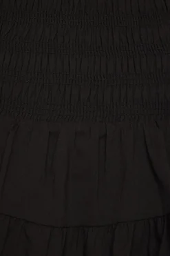 Skirts & Skorts | Skirts-Dynamite Inaya Smocked Mini Skirt Black