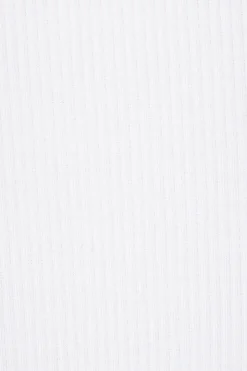 Tees & Tanks | Tees & Tanks-Dynamite Jade Square Neck Top White