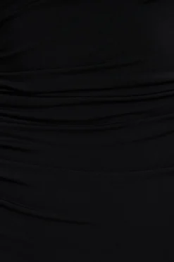Dresses & Jumpsuits | Online Exclusives-Dynamite Jersey Draped Maxi Dress Black