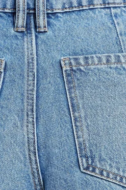 Jeans & Denim-Dynamite June Horseshoe Jeans Blue