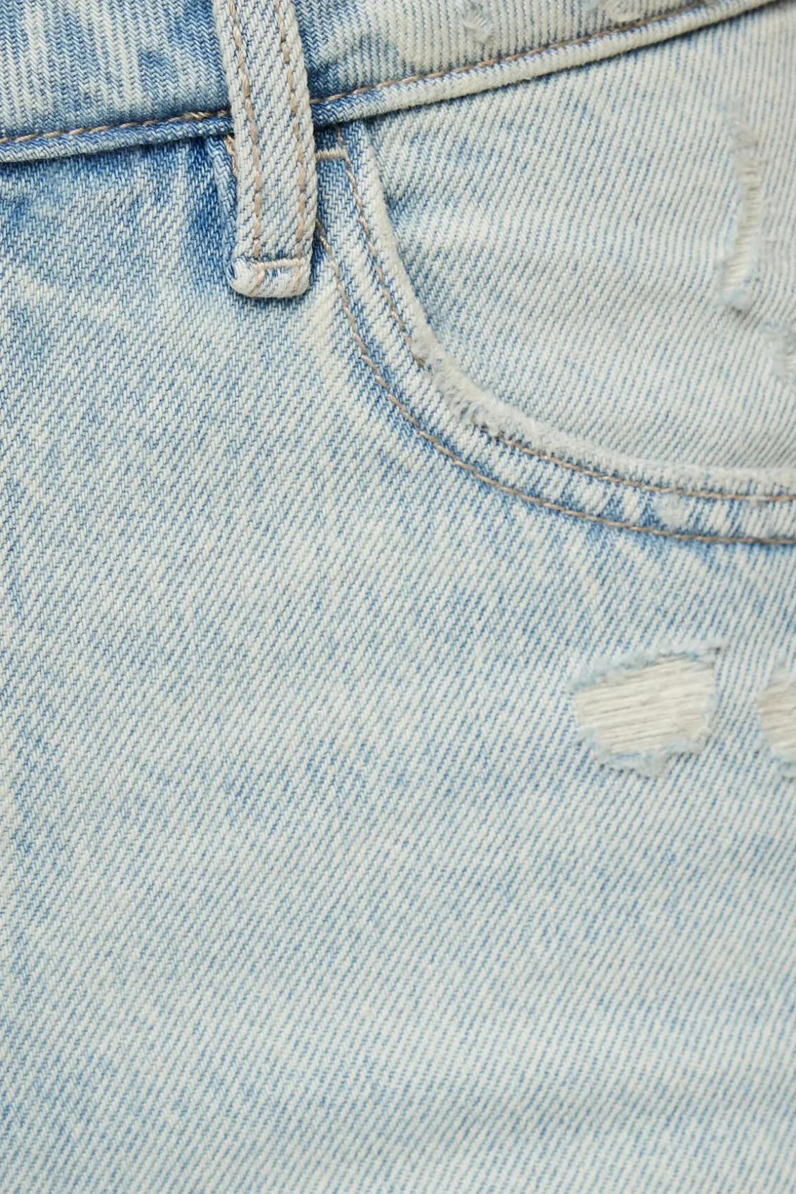 Jeans & Denim | Shorts-Dynamite Justina Straight Denim Shorts Blue