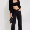 Jeans & Denim | Short & Long Lengths-Dynamite Justina Straight Leg Jeans Blue