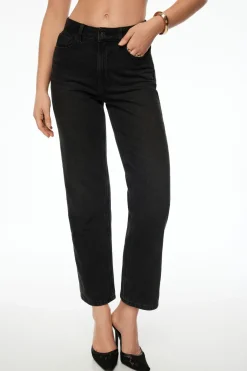 Jeans & Denim | Short & Long Lengths-Dynamite Justina Straight Leg Jeans Blue
