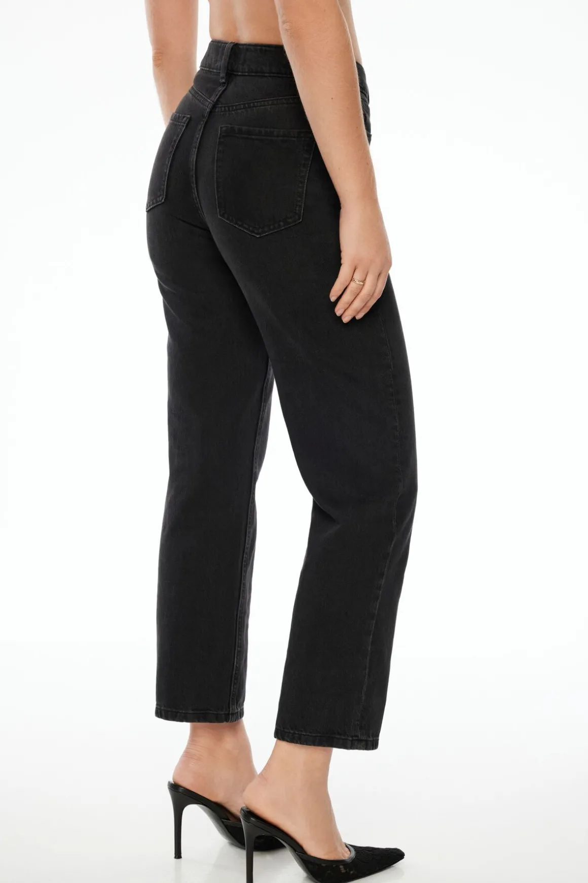 Jeans & Denim | Short & Long Lengths-Dynamite Justina Straight Leg Jeans Blue