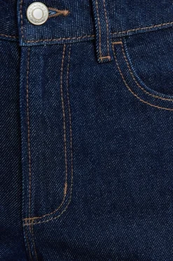 Jeans & Denim | Bestsellers-Dynamite Justina Straight Leg Jeans Blue