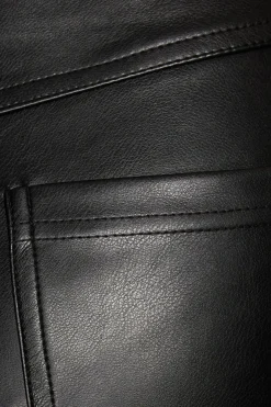 Pants-Dynamite Kate Faux Leather Skinny Pants Black