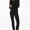Jeans & Denim-Dynamite Kate High Waisted Skinny Jeans Black