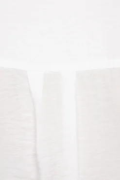 Blouses & Tops | Blouses & Tops-Dynamite Kayla Crinkled Twisted Blouse White