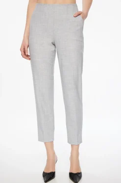 Pants | Slim Leg Pants-Dynamite Kendall Side Zip Slim Pants Gray
