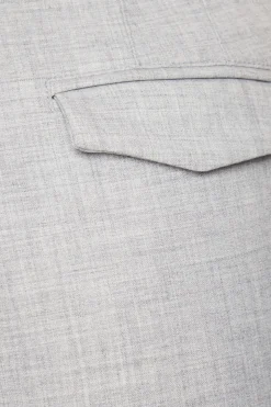 Pants | Slim Leg Pants-Dynamite Kendall Side Zip Slim Pants Gray