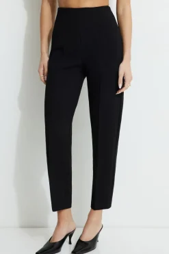 Pants | Bestsellers-Dynamite Kendall Slim Side Zip Pants Black