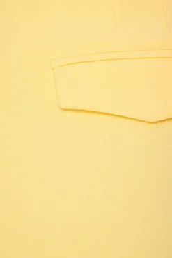 Pants | Slim Leg Pants-Dynamite Kendall Slim Side Zip Pants Yellow