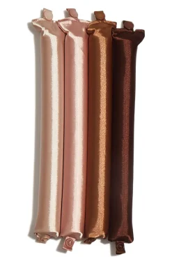 Hair Accessories-Dynamite KITSCH | Satin Jumbo Flexi Rods Red