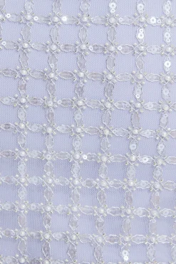 Skirts & Skorts | Matching Sets-Dynamite Kylie Beaded Pearl Mini Skirt Blue