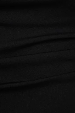 Tees & Tanks | Tees & Tanks-Dynamite Lace Up Bustier Top Black