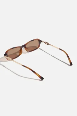 Sunglasses-Dynamite LE SPECS | Bamboozler Sunglasses Brown