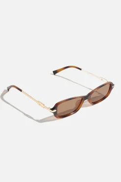 Sunglasses-Dynamite LE SPECS | Bamboozler Sunglasses Brown