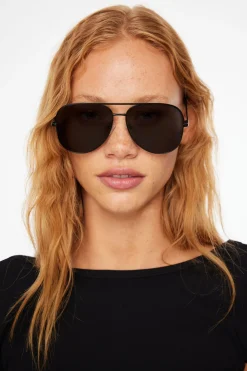 Sunglasses-Dynamite LE SPECS | Hey Baby Sunglasses Black