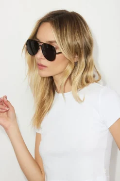 Sunglasses-Dynamite LE SPECS | Hey Baby Sunglasses Black