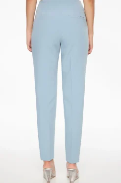 Pants | Slim Leg Pants-Dynamite Lina Full Length Slim Pants Blue