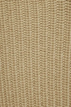 Sweaters & Cardigans | Sweaters-Dynamite Linen Crop Knit Tank Top Brown