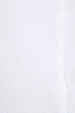 Tees & Tanks | Tees & Tanks-Dynamite Long Sleeve Henley Top White