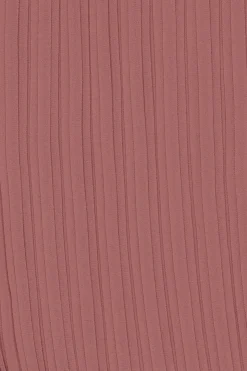 Blouses & Tops | Blouses & Tops-Dynamite Long Sleeve Pleated Top Burgundy